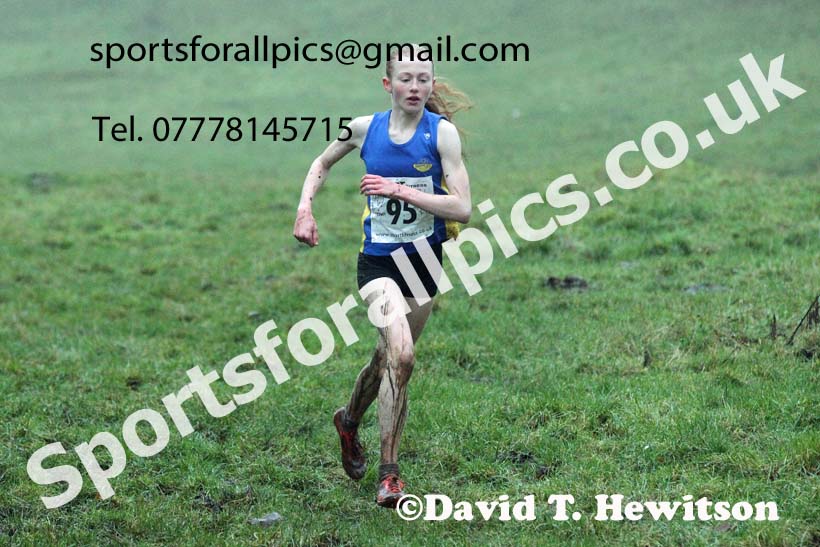 Womens under-17s and under-20s, NECAA Junior Cross Country Relays, Thornley Farm, Peterlee, Saturday, December 12th. Photo: David T. Hewitson/Sports for All Pics